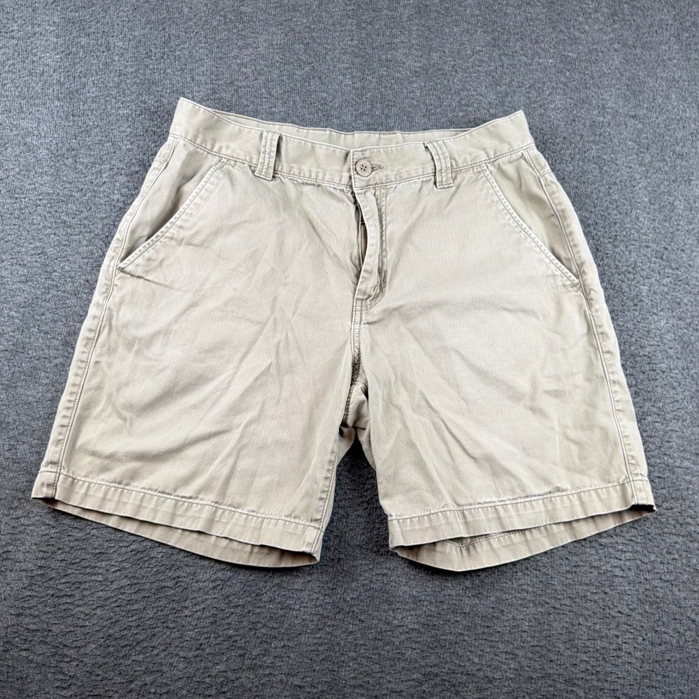 The North Face Chino Shorts Men's 34 Tan Khaki Cotton Twill Outdoor Casual